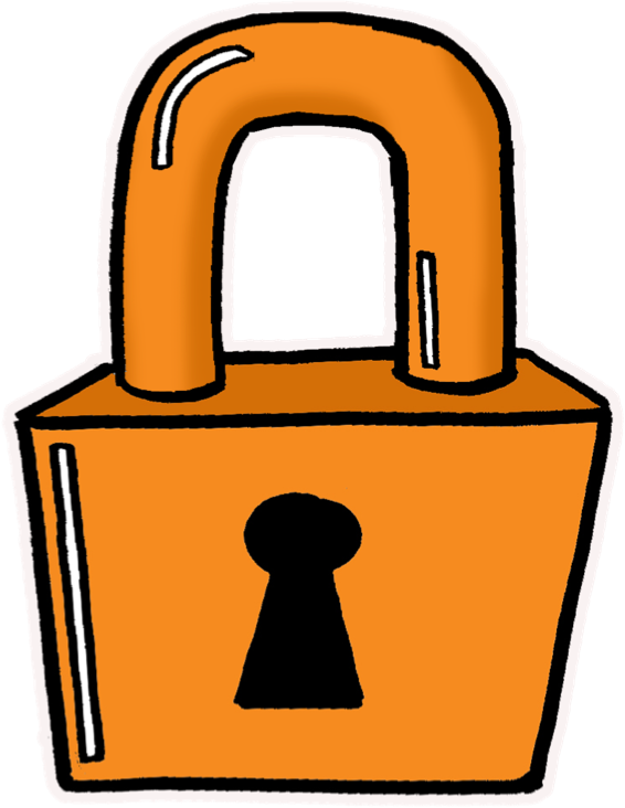 An illustration of a padlock